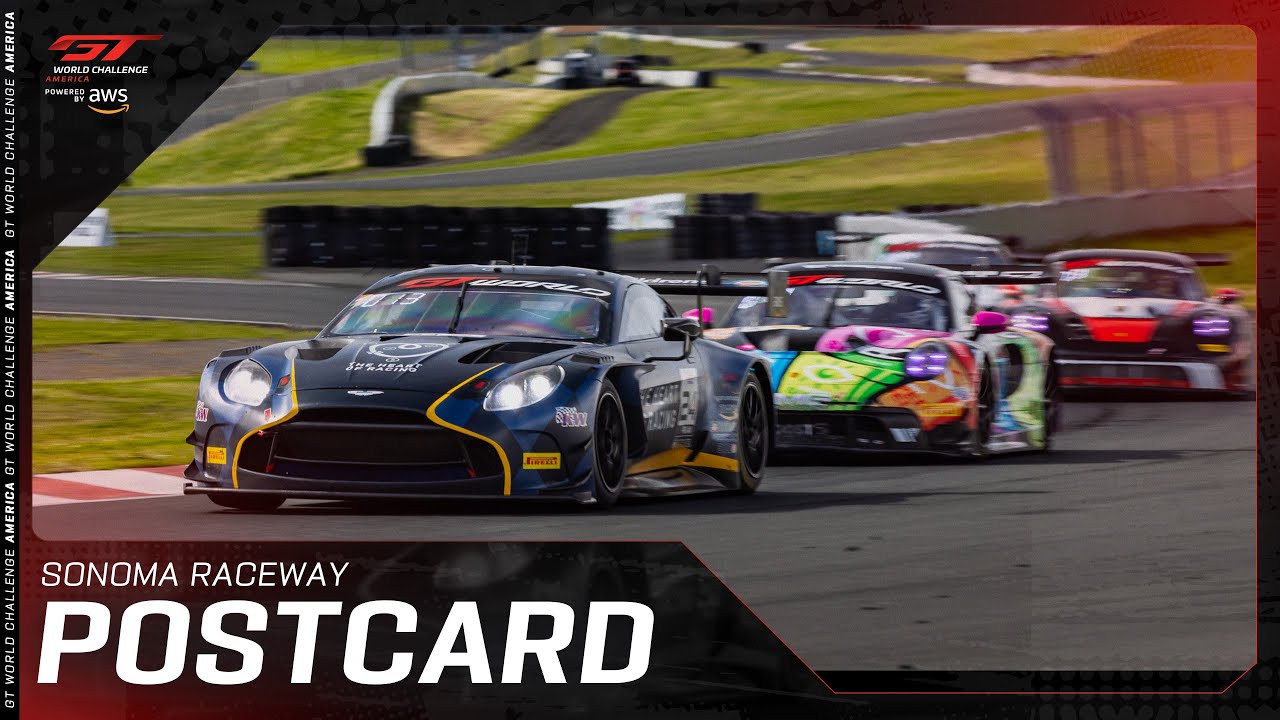 Postcard - Sonoma Raceway, 2025