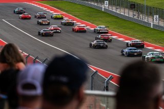 Race start of GT World Challenge America Powered by AWS, SRO America, Circuit of the Americas, Austin, TX, April 25-27, 2025.
 | Jason Doudt / SRO Motorsports Group