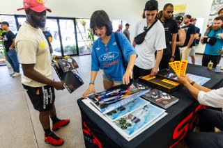 Autograph session at GT World Challenge America Powered by AWS, SRO America, Sebring International Raceway, Sebring, FL, May 15-18, 2025.
 | Fabian Lagunas | www.lagunasphotography.com | For SRO Motorsports Group 2025