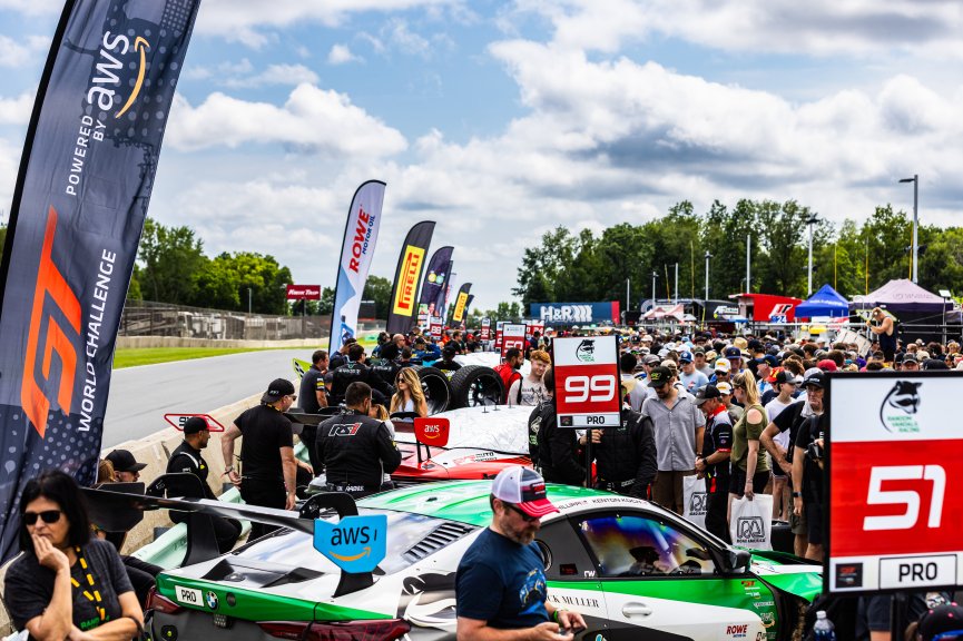 Grid walk at GT World Challenge America Powered by AWS, SRO America, Road America, Elkhart Lake, WI, Aug 15 - 17, 2025

