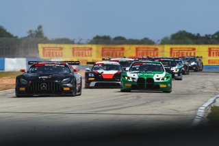 #91 Mercedes-AMG GT3 of Jeff Burton and Philip Ellis, Regulator Racing, Pro-Am, GT World Challenge America Powered by AWS, SRO America, Sebring International Raceway, Sebring, FL, May 15-18, 2025.
 | Fred Hardy | www.FredHardyPhoto.com for SRO America &copy;2025