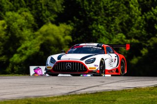 #34 Mercedes-AMG GT3 of Michai Stephens and Mikael Grenier, JMF Motorsports, Pro, GT World Challenge America Powered by AWS, SRO America, Virginia International Raceway, Alton, VA, July 18-20, 2025.
 | Fabian Lagunas | www.lagunasphotography.com | For SRO Motorsports Group 2025