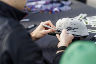 Autograph session at GT World Challenge America Powered by AWS, Indy 8HR, SRO America, Indianapolis Motor Speedway, Speedway, IN Oct 15 - 19, 2025
 | Fabian Lagunas | www.lagunasphotography.com | For SRO Motorsports Group 2025