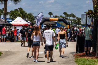 Paddock at GT World Challenge America Powered by AWS, SRO America, Sebring International Raceway, Sebring, FL, May 15-18, 2025.
 | Fabian Lagunas | www.lagunasphotography.com | For SRO Motorsports Group 2025