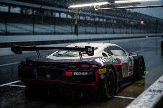 #50 Chevrolet Corvette Z06 GT3.R of Ross Chouest / Aaron Povoledo / Nicky Catsburg, Chouest Povoledo Racing, Indy 8H, Pro-Am, SRO America, Indianapolis Motor Speedway, Indianapolis, IN, Oct 16&ndash;19, 2025
 | SRO Motorsports Group