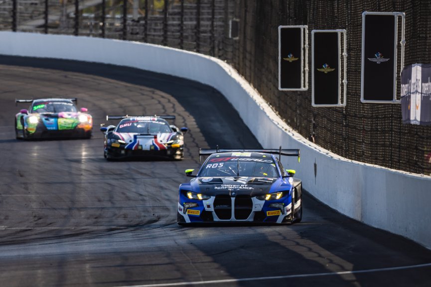 #46 BMW M4 GT3 EVO of Valentino Rossi / Kelvin Van Der Linde / Charles Weerts, Team WRT, Indy 8H, IGTC, Pro, SRO America, Indianapolis Motor Speedway, Indianapolis, IN, Oct 16&ndash;19, 2025
