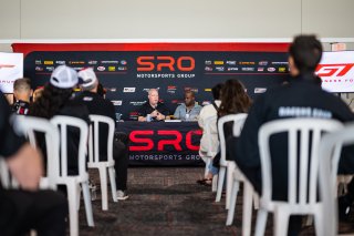 GT Business Forum at GT World Challenge America Powered by AWS, SRO America, Indianapolis Motor Speedway, Indianapolis, IN, October 16-19, 2025.
 | SRO Motorsports Group