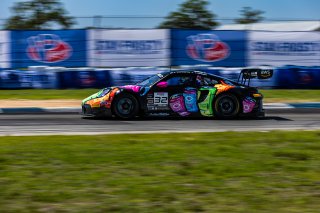 #32 Porsche 992 GT3 R of Kyle Washington and Tom Sargent, GMG Racing, Pro-Am, GT World Challenge America Powered by AWS, SRO America, Sebring International Raceway, Sebring, FL, May 15-18, 2025.
 | Fabian Lagunas | www.lagunasphotography.com | For SRO Motorsports Group 2025