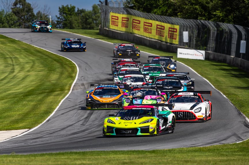 #11 Chevrolet Corvette Z06 GT3.R of Blake McDonald and Matt Bell, DXDT Racing, GT World Challenge America, Pro-Am, SRO America, Road America, Elkhart Lake, WI, Aug 15 - 17, 2025
