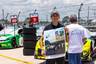 Grid walk at GT World Challenge America Powered by AWS, SRO America, Sebring International Raceway, Sebring, FL, May 15-18, 2025.
 | www.lagunasphotography.com