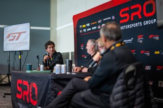 GT Business Forum at GT World Challenge America Powered by AWS, SRO America, Indianapolis Motor Speedway, Indianapolis, IN, October 16-19, 2025.
 | SRO Motorsports Group