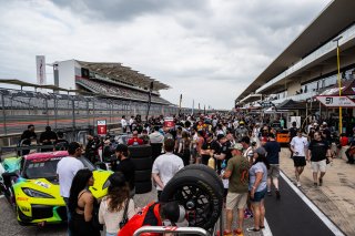 Grid walk at GT World Challenge America Powered by AWS, SRO America, Circuit of the Americas, Austin, TX, April 25-27, 2025.
 | Jason Doudt / SRO Motorsports Group