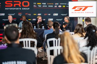 GT Business Forum at GT World Challenge America Powered by AWS, SRO America, Indianapolis Motor Speedway, Indianapolis, IN, October 16-19, 2025.
 | SRO Motorsports Group