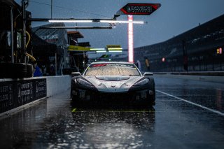 #50 Chevrolet Corvette Z06 GT3.R of Ross Chouest / Aaron Povoledo / Nicky Catsburg, Chouest Povoledo Racing, Indy 8H, Pro-Am, SRO America, Indianapolis Motor Speedway, Indianapolis, IN, Oct 16&ndash;19, 2025
 | SRO Motorsports Group