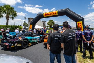 Paddock at GT World Challenge America Powered by AWS, SRO America, Sebring International Raceway, Sebring, FL, May 15-18, 2025.
 | Fabian Lagunas | www.lagunasphotography.com | For SRO Motorsports Group 2025