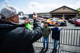 Fan interactions at GT World Challenge America Powered by AWS, SRO America, Sonoma Raceway, Sonoma, CA, March 28-30, 2025.
 | SRO Motorsports Group