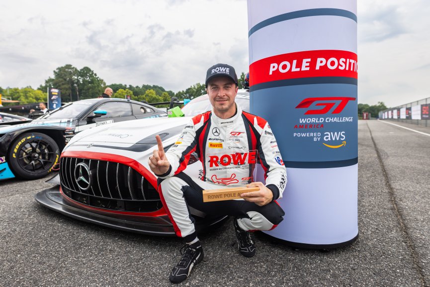 #34 Mercedes-AMG GT3 of Michai Stephens and Mikael Grenier, JMF Motorsports, GT World Challenge America, Pro, SRO America, Barber Motorsports Park, Birmingham, AL, Sept 5 - 7, 2025g
