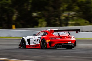 #34 Mercedes-AMG GT3 of Michai Stephens and Mikael Grenier, JMF Motorsports, Pro, GT World Challenge America Powered by AWS, SRO America, Sonoma Raceway, Sonoma, CA, March 28-30, 2025.
 | SRO Motorsports Group