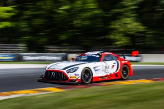 #34 Mercedes-AMG GT3 of Michai Stephens and Mikael Grenier, JMF Motorsports, GT World Challenge America, Pro, SRO America, Road America, Elkhart Lake, WI, Aug 15 - 17, 2025
 | Fabian Lagunas | www.lagunasphotography.com | For SRO Motorsports Group 2025