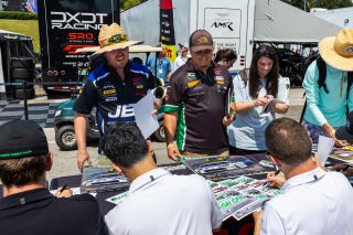 Autograph session at GT World Challenge America Powered by AWS, SRO America, Barber Motorsports Park, Birmingham, AL, Sept 5 - 7, 2025
 | Fabian Lagunas | www.lagunasphotography.com | For SRO Motorsports Group 2025