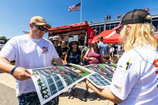 Grid walk at GT World Challenge America Powered by AWS, SRO America, Barber Motorsports Park, Birmingham, AL, Sept 5 - 7, 2025
 | Fabian Lagunas | www.lagunasphotography.com | For SRO Motorsports Group 2025